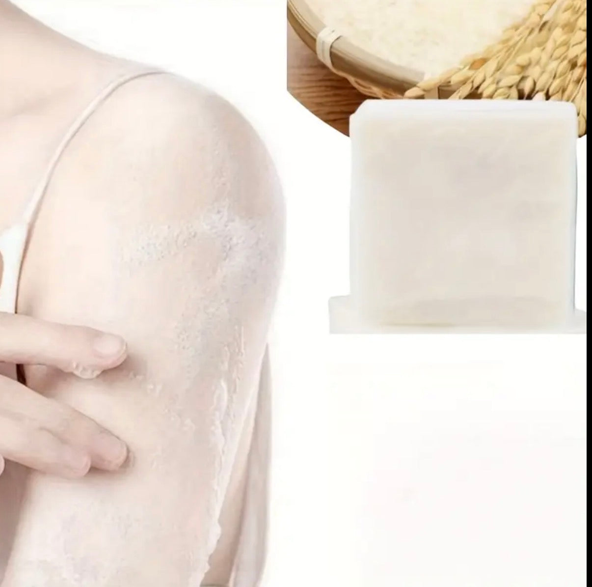 Handgjord kokostvål med naturlig kokosolja